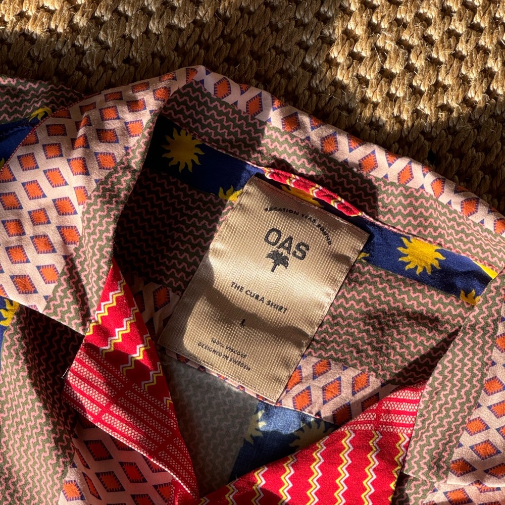 OAS the Cuba shirt in Large. Worn once, and in fantastic condition